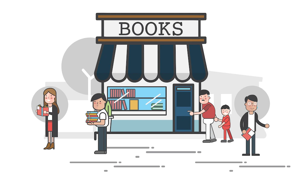 The billing software and joining a book discussion club is integral for the book store business growth